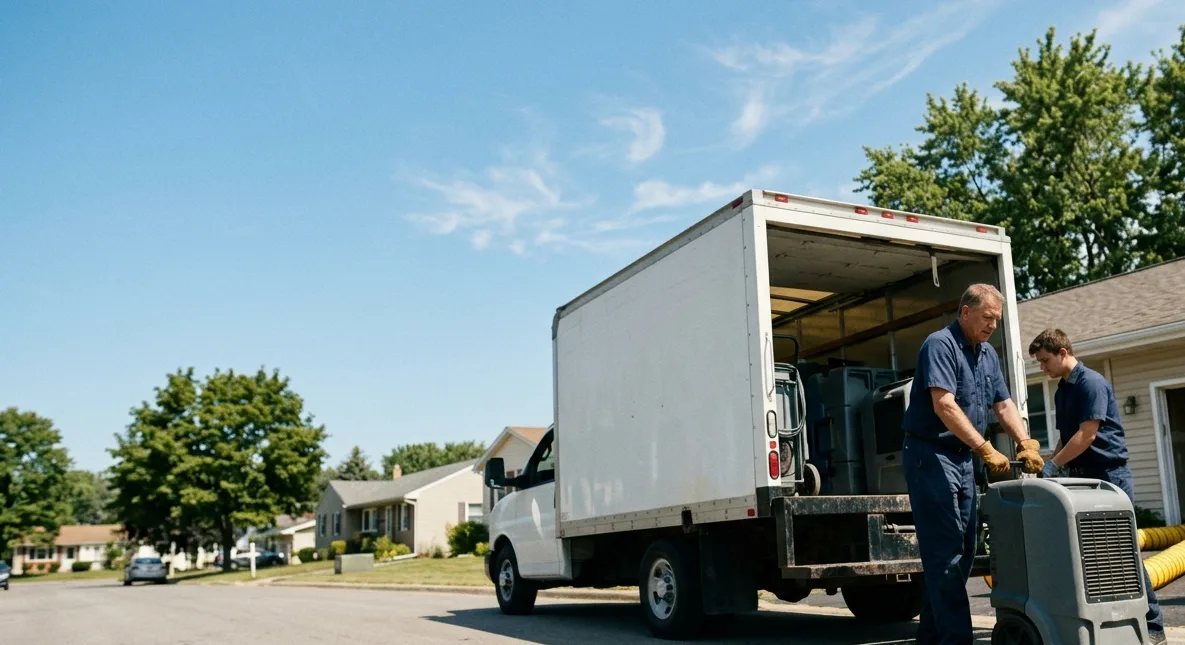 Water Damage Cleanup in Greenfield, OH near me
